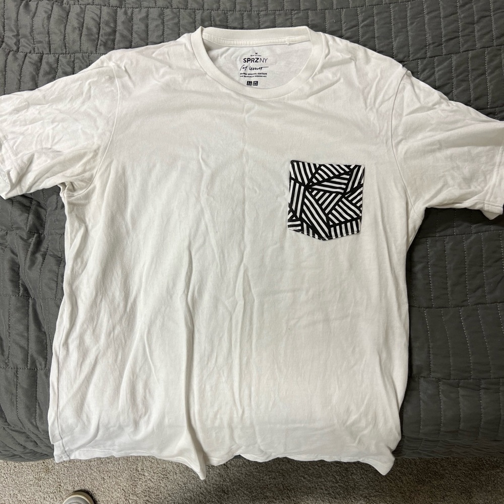 UNIQLO MOMA special edition White Short sleeve shirt Size:M